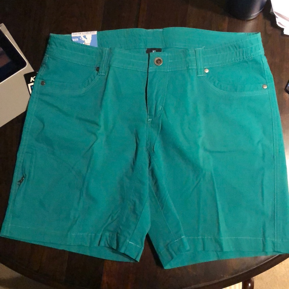 Kuhl green shorts